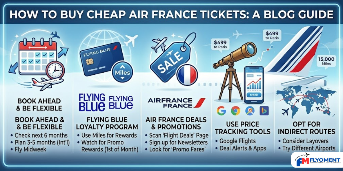 You are currently viewing How to buy cheap Air France tickets?