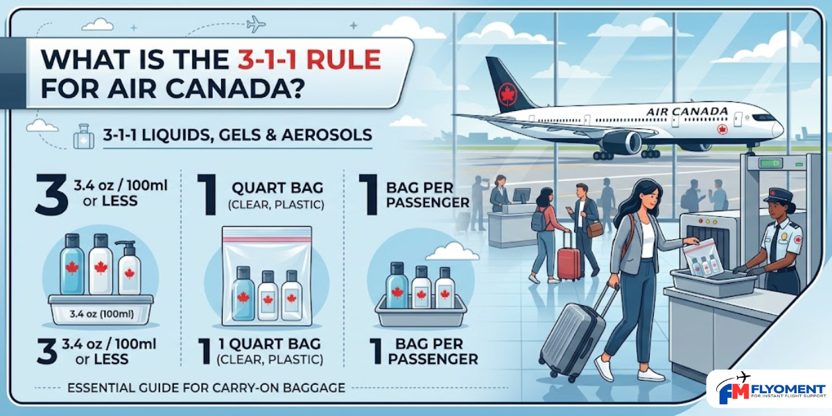You are currently viewing What Is the 3-1-1 Rule for Air Canada?