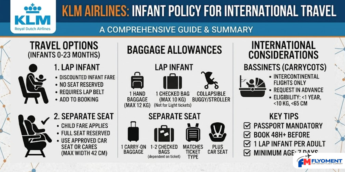 You are currently viewing What Is the KLM Airlines Infant Policy for International Travel?