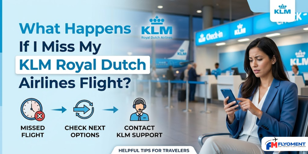 You are currently viewing What Happens If I Miss My KLM Royal Dutch Airlines Flight?