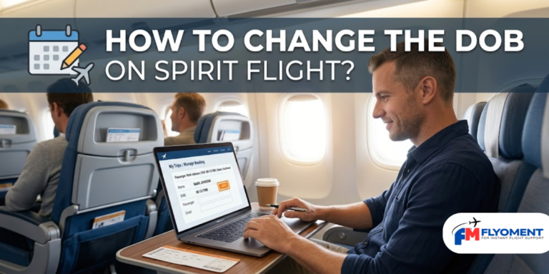 Read more about the article How To Change The DOB On Spirit Flight?