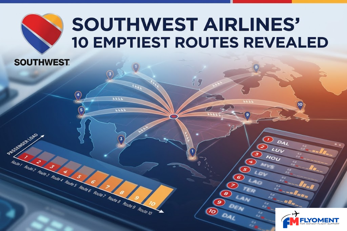 Read more about the article Southwest Airlines’ 10 Emptiest Routes Revealed