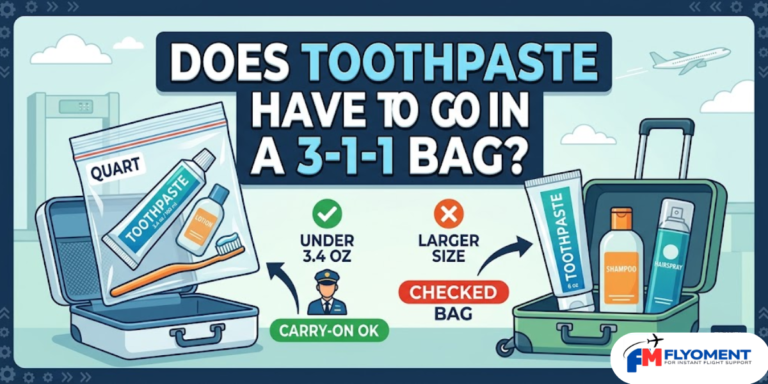 Read more about the article Does Toothpaste Have To Go In A 3-1-1 Bag?