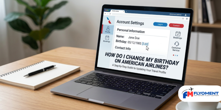 Read more about the article How Do I Change My Birthday On American Airlines?