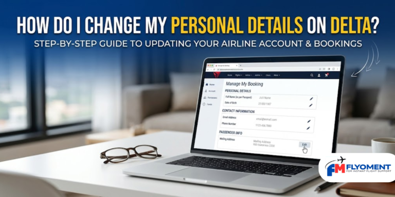 Read more about the article How Do I Change My Personal Details On Delta?