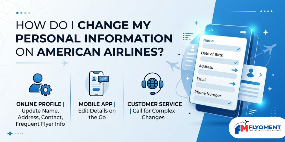 Read more about the article How Do I Change My Personal Information on American Airlines?