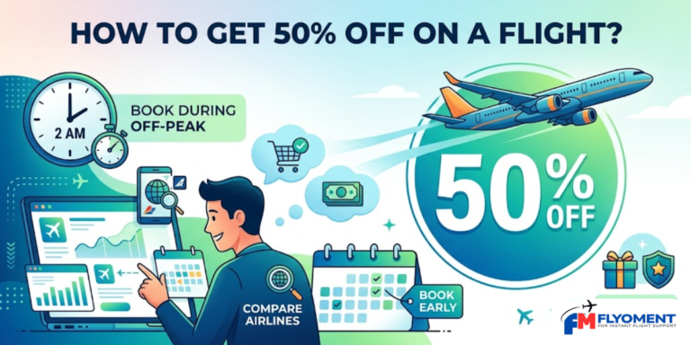 Read more about the article How To Get 50% Off On A Flight?