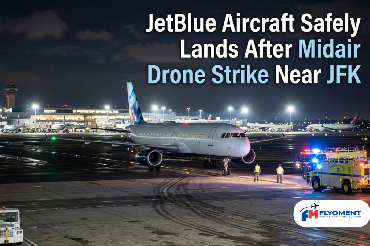 Read more about the article JetBlue A321 Collides With Drone Midair While Landing At JFK