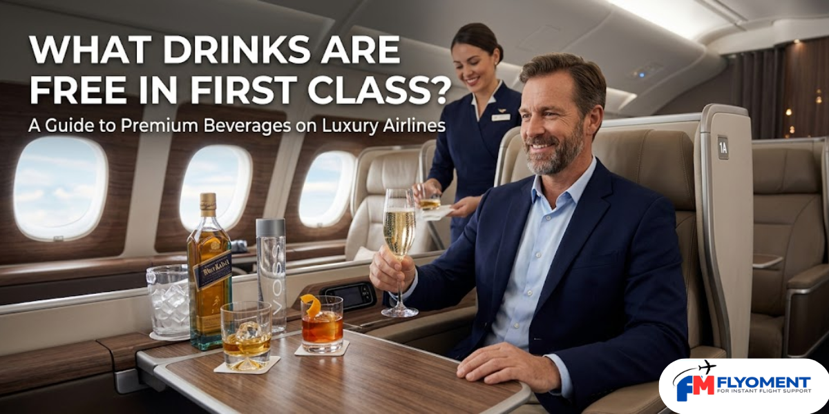 Read more about the article What Drinks Are Free in First Class?