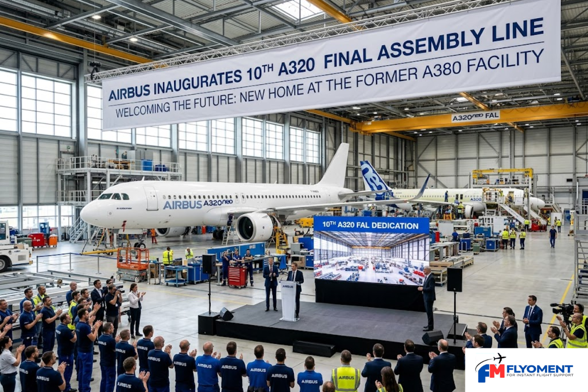 Read more about the article Airbus Unveils 10th A320 Final Assembly Line At The Former Home Of The A380