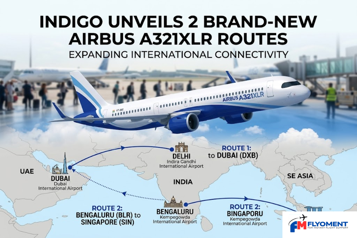 Read more about the article IndiGo Unveils 2 Brand-New Airbus A321XLR Routes