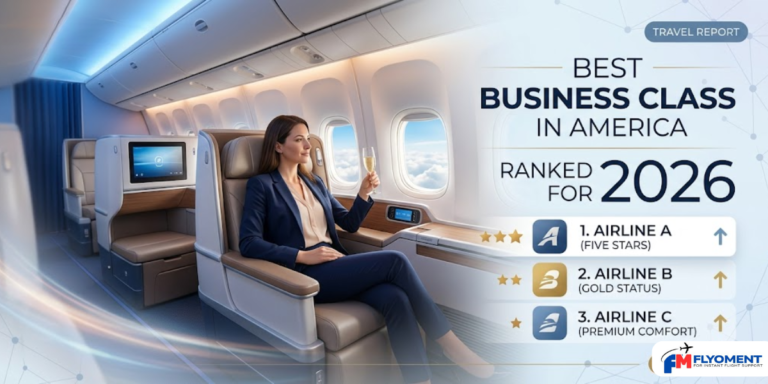 Read more about the article Best Business Class in America: Top Airlines Ranked for 2026