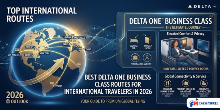 Read more about the article Best Delta One Business Class Routes for International Travelers in 2026