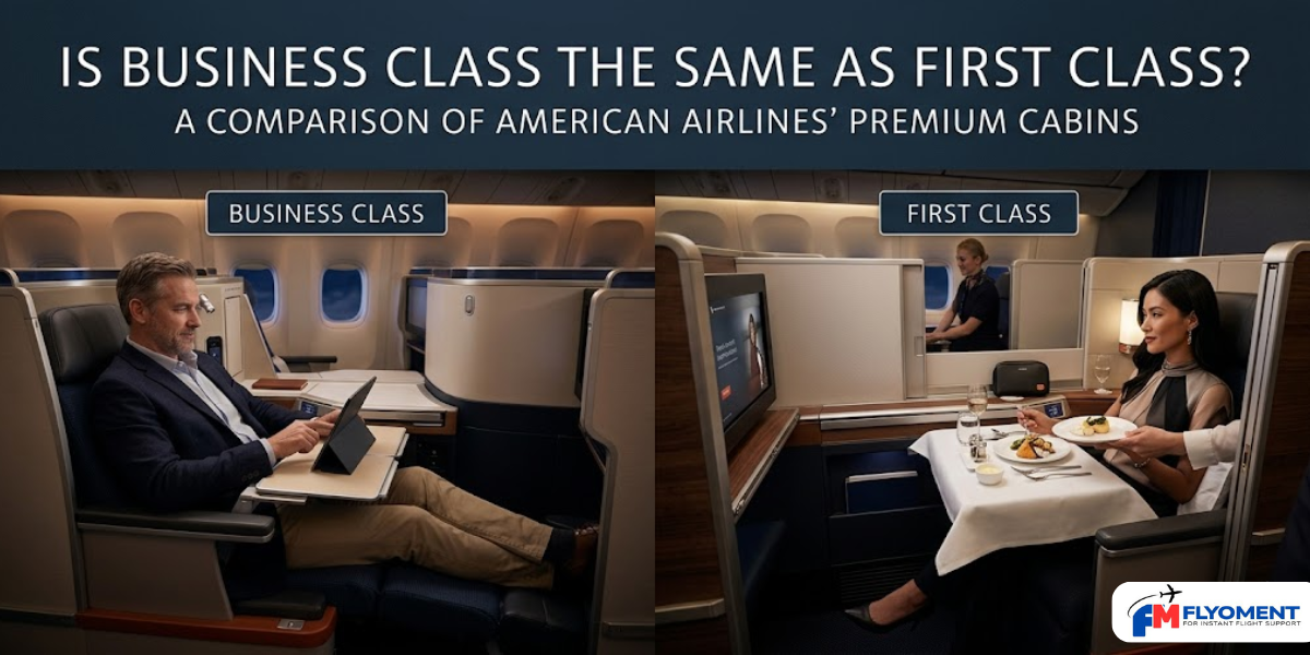 You are currently viewing Is business class the same as first class for American Airlines?