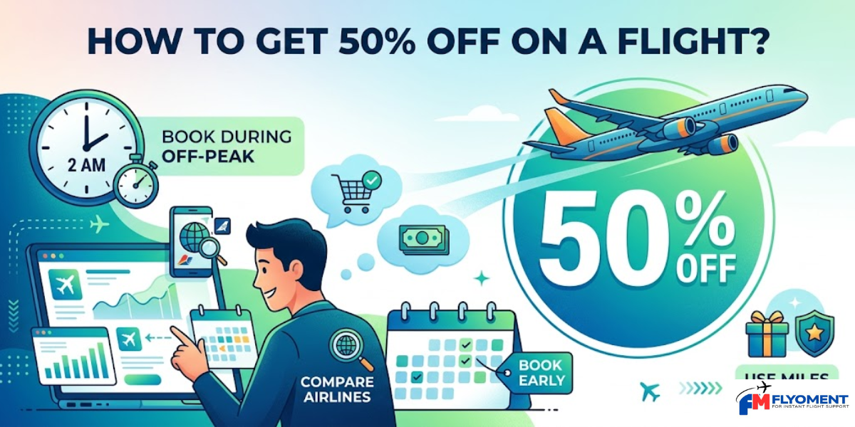 You are currently viewing How To Get 50% Off On A Flight?