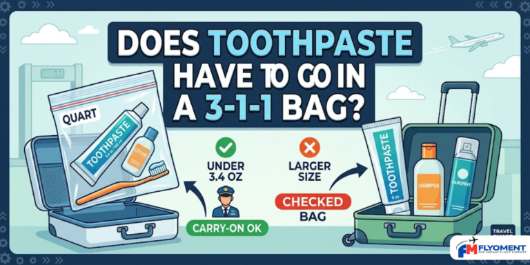 Read more about the article Does Toothpaste Have To Go In A 3-1-1 Bag?