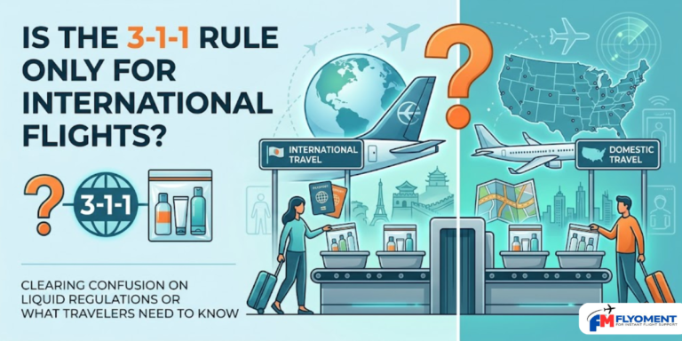 Read more about the article Is the 3-1-1 Rule Only for International Flights?