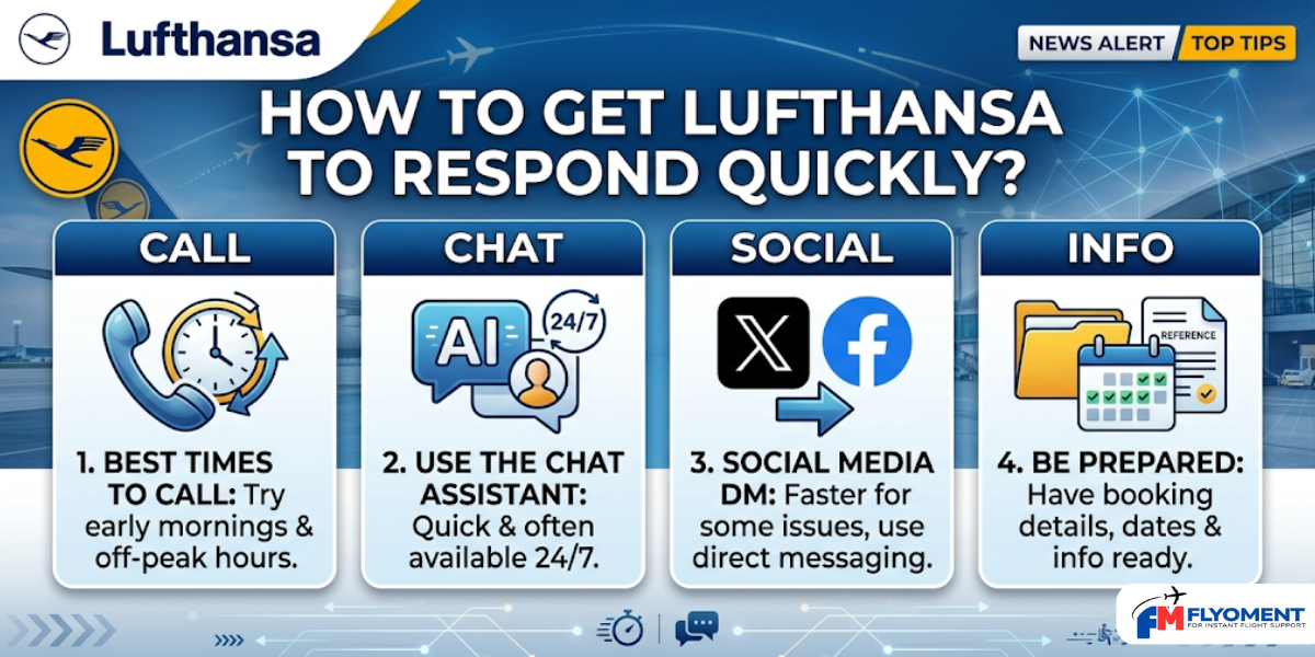 You are currently viewing How to get Lufthansa to respond quickly?
