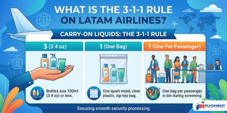 Read more about the article What Is The 3-1-1 Rule On LATAM Airlines?