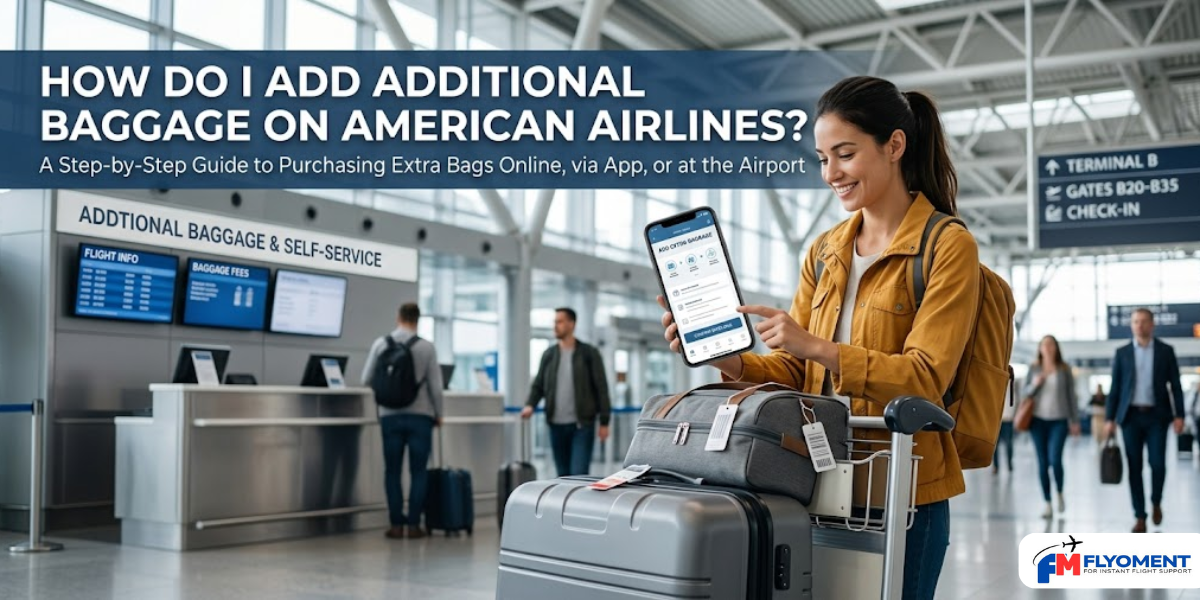 You are currently viewing How Do I Add Additional Baggage On American Airlines?