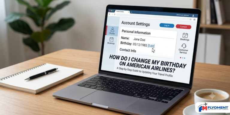 Read more about the article How Do I Change My Birthday On American Airlines?