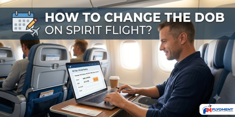 Read more about the article How To Change The DOB On Spirit Flight?