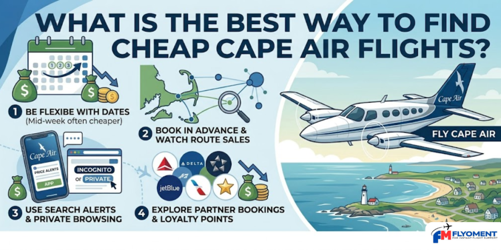What is the best way to find cheap Cape Air flights?