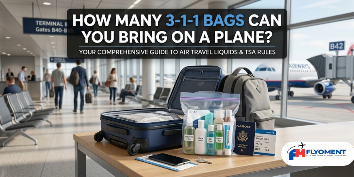 You are currently viewing How Many 3-1-1 Bags Can You Bring On Plane?
