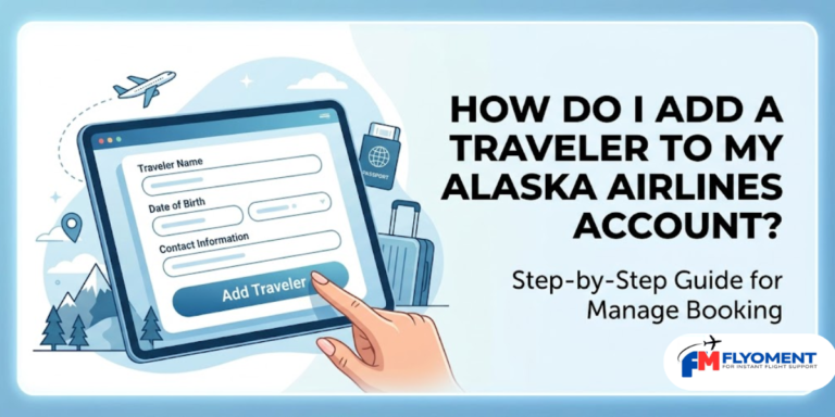 Read more about the article How Do I Add A Traveler To My Alaska Airlines Account?