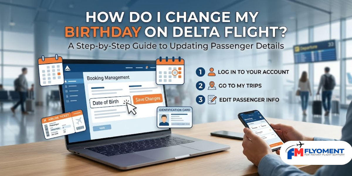 You are currently viewing How Do I Change My Birthday On Delta Flight?