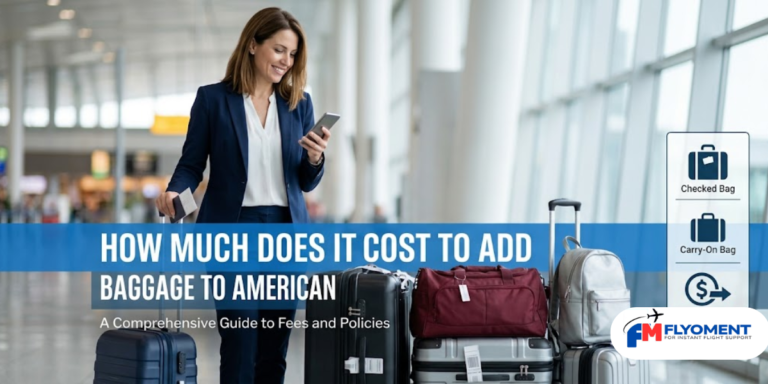 Read more about the article How Much Does It Cost To Add Baggage To American Airlines?
