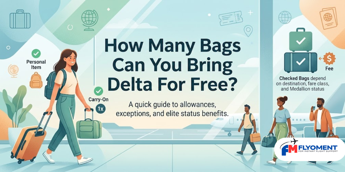 Read more about the article How Many Bags Can You Bring Delta For Free?